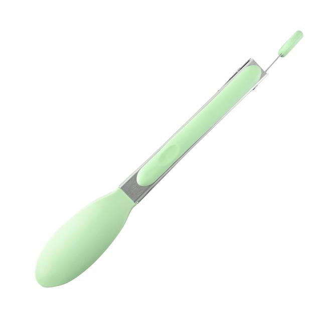 Stainless Steel Tongs Green GOODS M&S