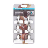 Stainless Steel Small Bag Clips 6 per pack GOODS M&S