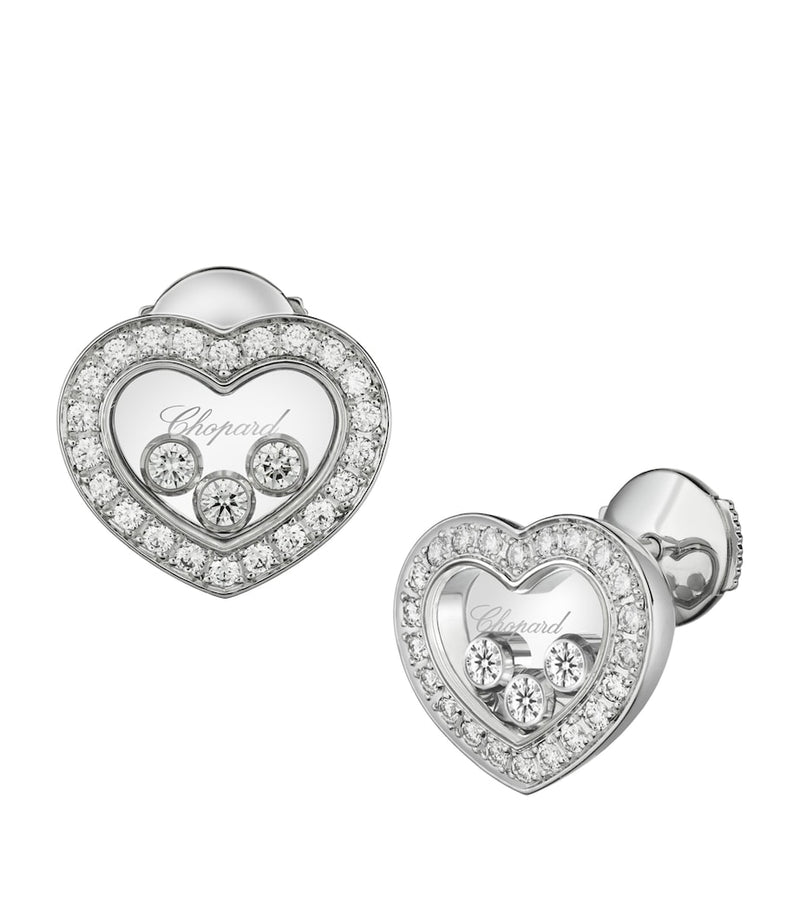 Chopard Happy Diamonds diamond stud earrings UK version