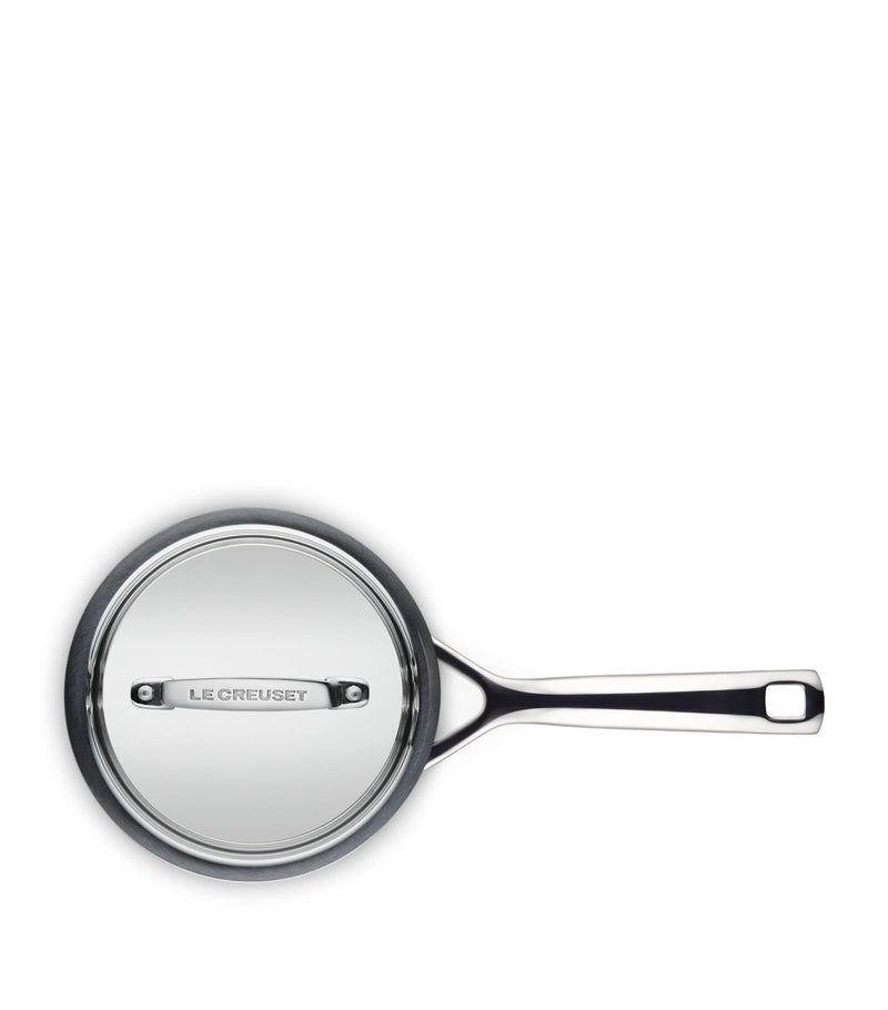 Le Creuset 3-ply stainless steel saucepan 14cm (British brand)