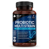 Superdrug New Leaf Probiotic Multi Strain Gut & Digestive Supplement 120 Tablets- Buy online at McGrocer