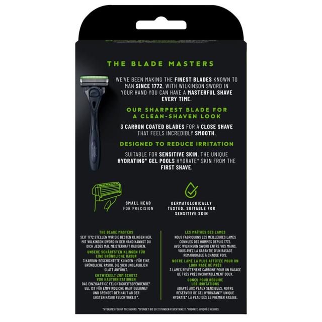 Wilkinson Sword Hydro 3 Skin Protection Men's Razor with 9 Blades GOODS M&S