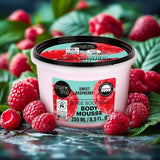 Organic Shop sweet raspberry body mousse 250ml (British brand)