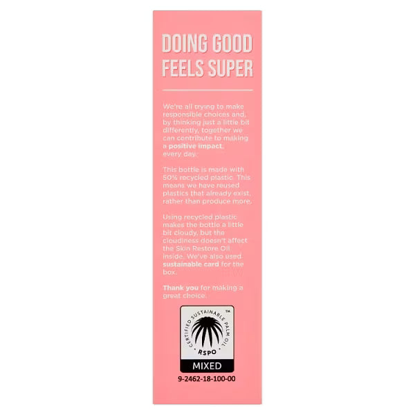 Superdrug skin restore oil for scars 60ml (British brand)