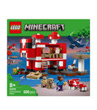 Lego Minecraft The Mooshroom House building set, UK version
