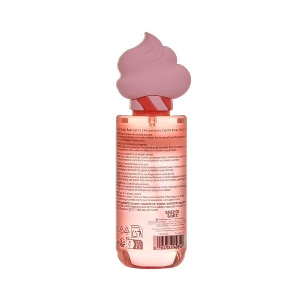 Cheesecake body spritz strawberry, imported from the UK