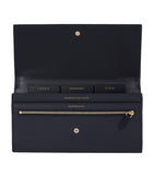 Smythson Leather Marshall Travel Wallet (British brand)