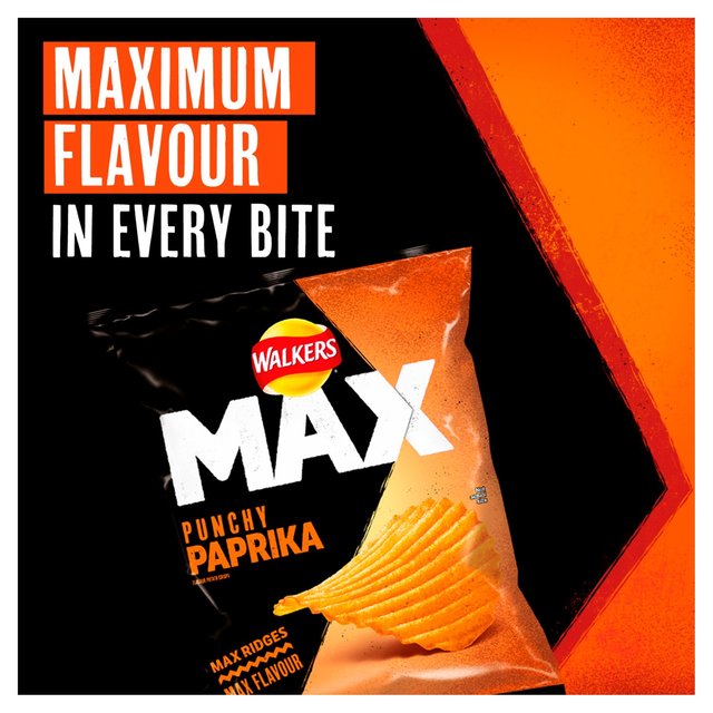 Walkers Max Paprika Crisps 50g GOODS M&S