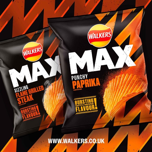 Walkers Max Paprika Crisps 50g GOODS M&S