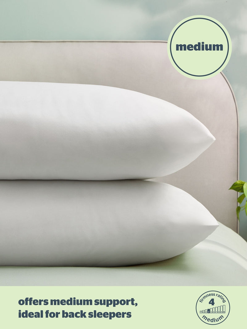 Silentnight anti-allergy pillows medium 2 pack (British brand)