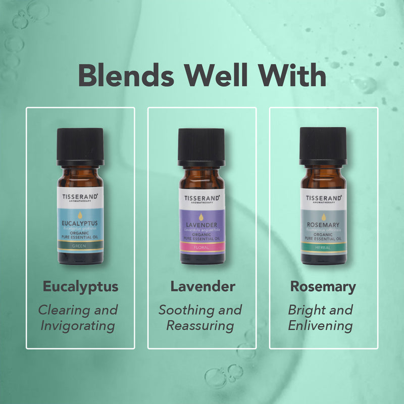 Tisserand Peppermint organic essential oil 9ml - British product