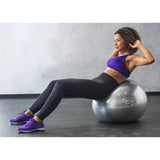 Opti silver gym ball 55cm with pump (British brand)