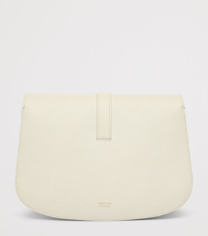 TOM FORD large leather cross-body bag with gold-tone hardware, UK version