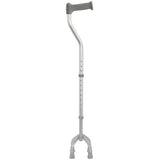 Argos Drive Medical Height Adjustable Quad-Foot Walking Stick- Buy online at McGrocer