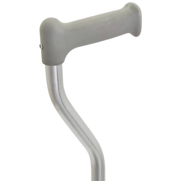 Drive Medical quad-foot walking stick adjustable height (British brand)