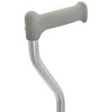 Drive Medical quad-foot walking stick adjustable height (British brand)