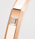 Messika Moderniste rose gold diamond bangle medium, UK version