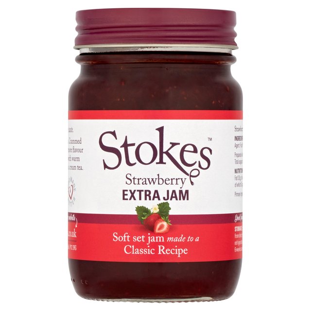 Stokes Strawberry Extra Jam   340g GOODS M&S