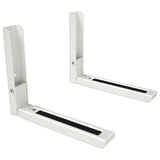AVF universal microwave wall bracket in white finish - British product
