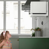 AVF universal microwave wall bracket in white finish - British product