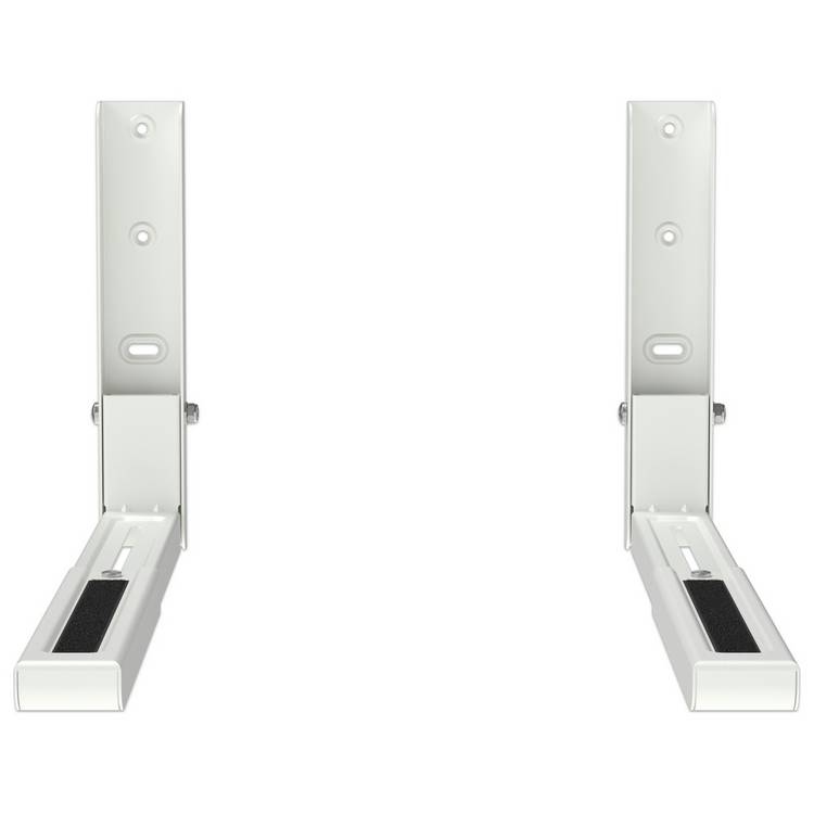 AVF universal microwave wall bracket in white finish - British product