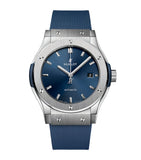 Hublot Classic Fusion 42mm titanium watch (British brand)