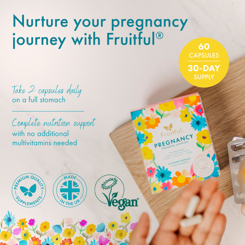 Fruitful Pregnancy Prenatal Formula Capsules 60 - imported from the UK