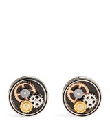 Harrods Tateossian Circle Gear Cufflinks- Buy online at McGrocer