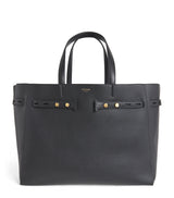 Harrods Thom Browne Leather Cabas Tote Bag- Buy online at McGrocer