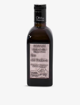 Oro Del Desierto extra virgin olive oil 500ml - British product