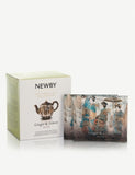 Newby Teas ginger and lemon pyramid tea bags 37.5g (British brand)