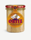 Ortiz yellowfin tuna fillets in olive oil 220g (British brand)