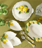 Les-Ottomans lemon starter plate, UK version