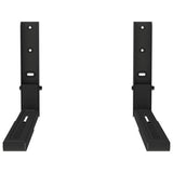 AVF microwave wall bracket in black, UK version