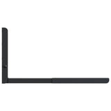 AVF microwave wall bracket in black, UK version
