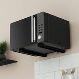 AVF microwave wall bracket in black, UK version