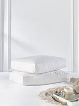 Next Snuggledown Firm White Pillow for Back Sleepers 2 Pack- Buy online at McGrocer