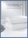 Snuggledown firm white pillow 2 pack (British brand)