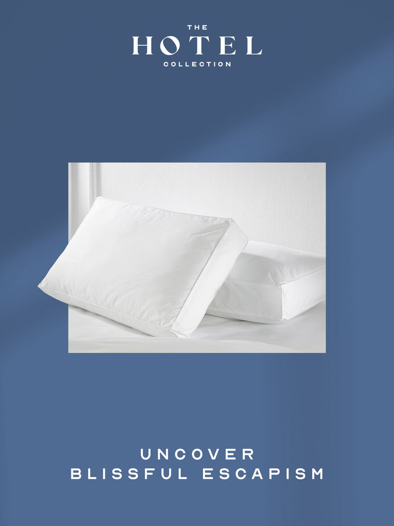 Snuggledown firm white pillow 2 pack (British brand)