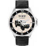 Superdrug Toff London Beige Mens Car Watch 42mm- Buy online at McGrocer