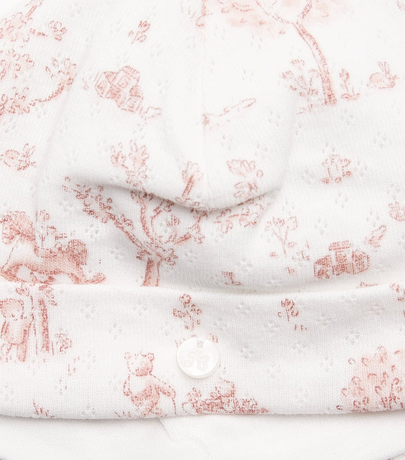 Tartine et Chocolat cotton printed beanie for babies (British brand)