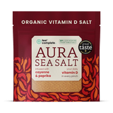 Holland & Barrett Feel Complete Aura Sea Salt Cayenne & Paprika Organic Vitamin D Celtic Salt 80g- Buy online at McGrocer