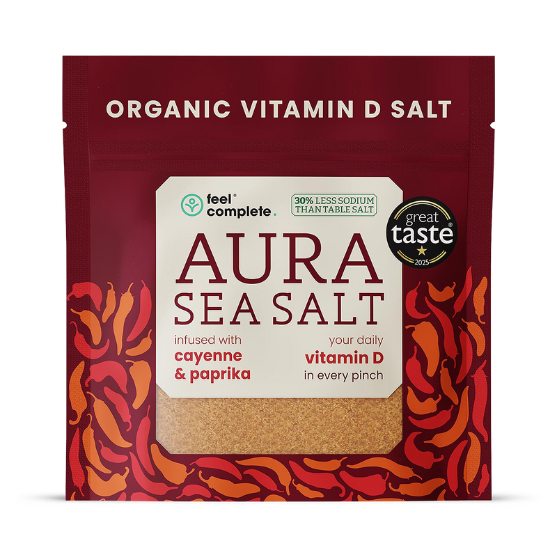 Feel Complete organic salt Cayenne Paprika 80g imported from the UK