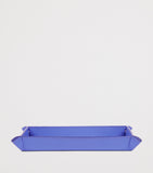 Smythson small leather Panama rectangular trinket tray (British brand)