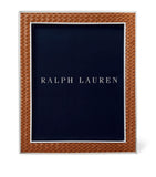 Ralph Lauren Home Leather Brockton photo frame 5 x 7, imported from the UK