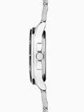 Sekonda Silver Midnight Analog Watch 44mm With Stainless Steel Bracelet (British brand)
