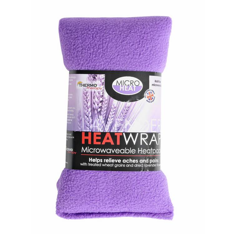 Fleece wheat warmer purple, imported from the UK