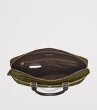 Aspinal of London nylon slim briefcase for laptop, UK version
