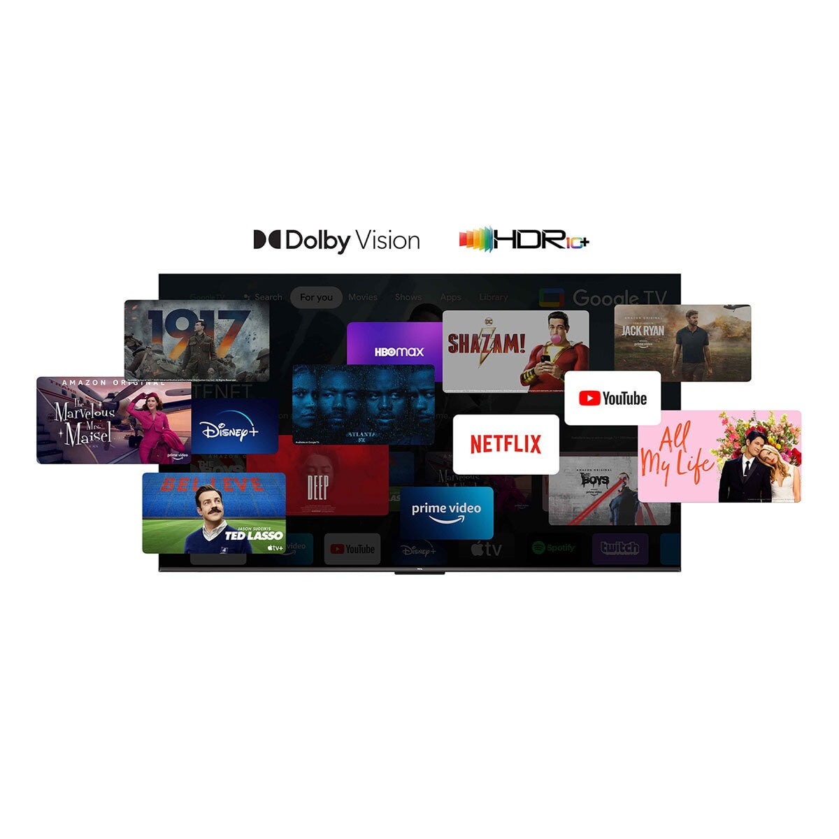 TCL 65Q9BK 65 Inch Mini LED 144Hz TV - McGrocer