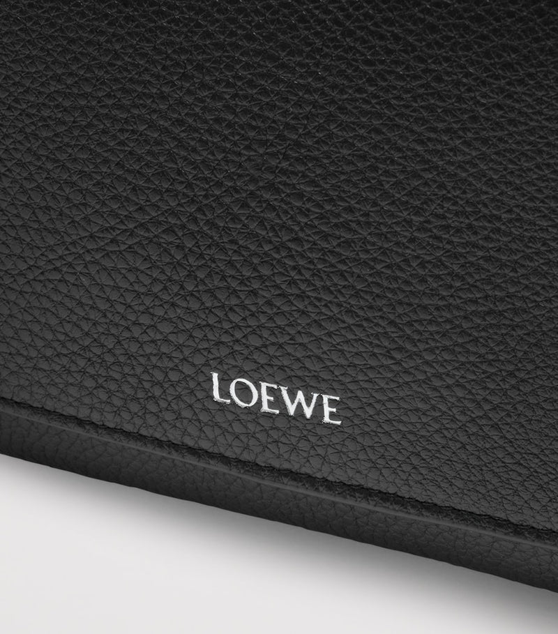 LOEWE Small Leather Pebble messenger bag 20cm, imported from the UK